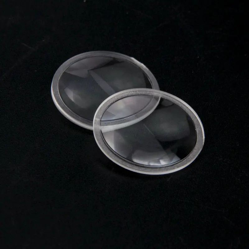 

20.8mm Optical PMMA Plastic Double Convex LED Condensing Lens Focal Length 41mm Magnifying Glass Biconvex Lenses 10PCS