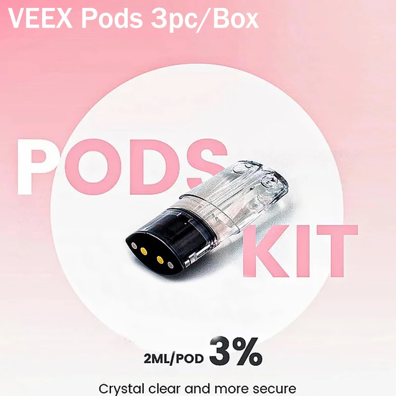 

Original VEEX Vape Pods Cartridge For VEEX V1 Vape Pen Device Electronic Cigarette Pods