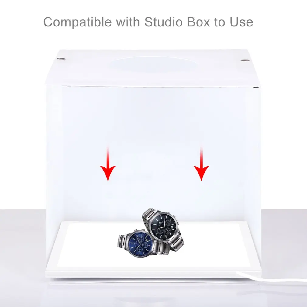 Миниатюрная Светодиодная панель для фотосъемки PULUZ бестеневое нижнее освещение