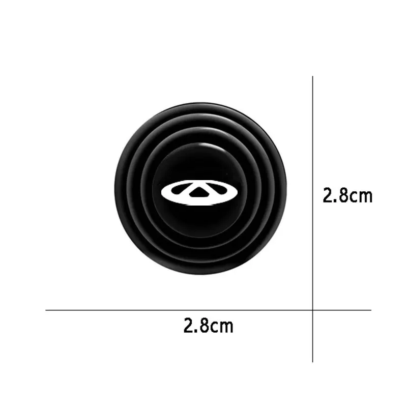 

Car door closing shock absorption and anti-collision protection sticker For Chery Fulwin QQ Tiggo 3 5 T11 A1 A3 A5 Amulet