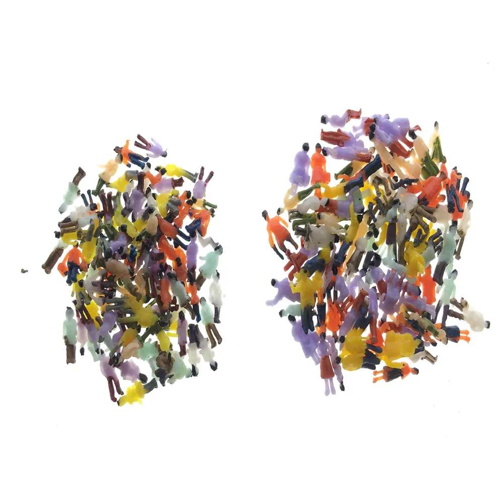 100 шт. масштаб 1/150 строительные модели фигурки людей окрашенные игрушки для Диона