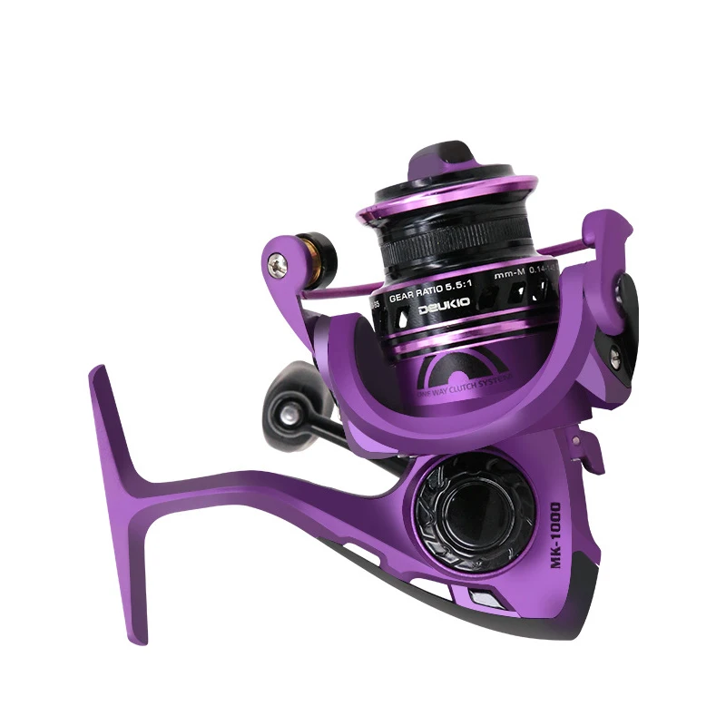 

Catch.u Spinning Fishing Reel Metal Spool Spinning Reels Saltwater Fishing Accessorie Mini Micro Camping Fishing Wheels