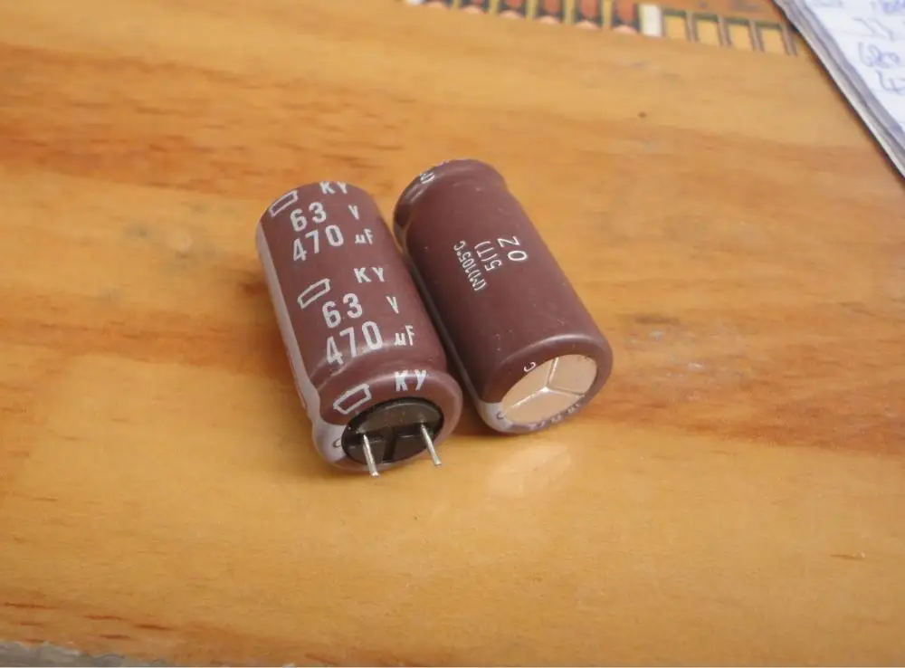 20 шт. новинка Φ 470 мкФ/63v NIPPON KY 63V470UF 12 5x25 мм электролитический конденсатор мкФ 63V NCC ky