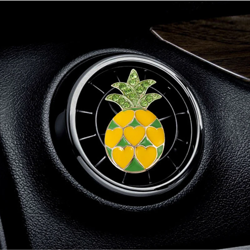 Ананас освежитель воздуха металлический автомобильный Вентиляционный Выход