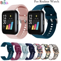 behua fashion silicone strap for realme watch s band bracelet belt bracelet wristband sports for samsung galaxy watch 3 41mm 45