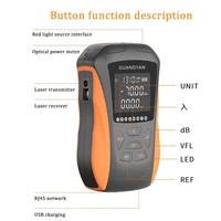 6in1 optical power meter opm visual fault locator network cable test optic fiber tester new multifunctional 5km 15km vfl