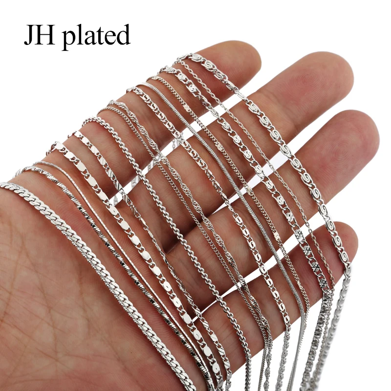 JHplated Африканские модные мужские ожерелья ювелирные изделия длина 45 см