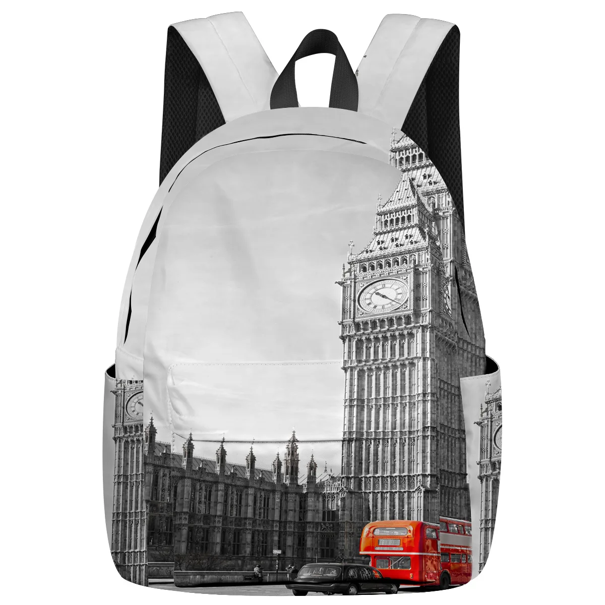 Вывеска Лондонское здание Биг Бен автомобиль рюкзак для женщин Мульти Карман