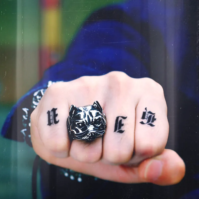 2017 Оптовая цена Мода Нержавеющая сталь ювелирные изделия Прохладный животных