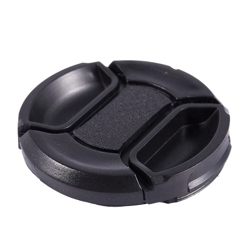 

2 Pcs Universal Center Pinch Front Lens Cap for DSLR Camera, 46mm & 49mm