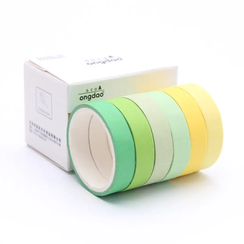 6 рулонов/набор Маскировочная лента для коллажей | Дом и сад