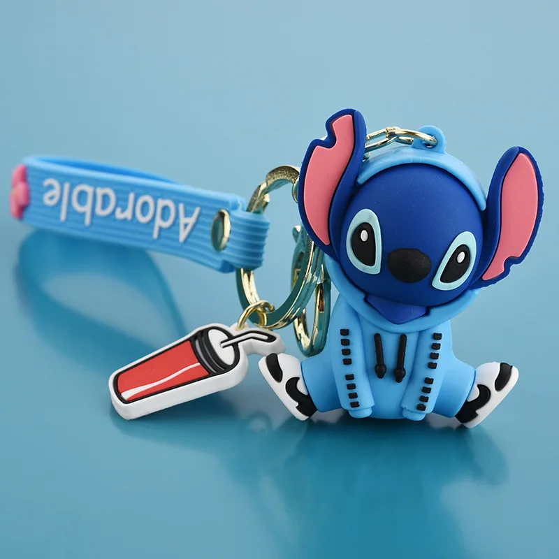 

Creative Sweater Big Doll Key Chain Cartoon Stitch Doll Keychain Men's and Women's Fashion Bag Pendant Fashion Jewelry