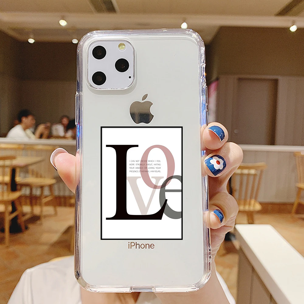 

Fashion Photo Paris Girl Pattern Phone Case for IPhone 12 Mini 5 6 6S 7 8 SE Plus X XS XR 11 Pro Max Coque Funda Cover Capas