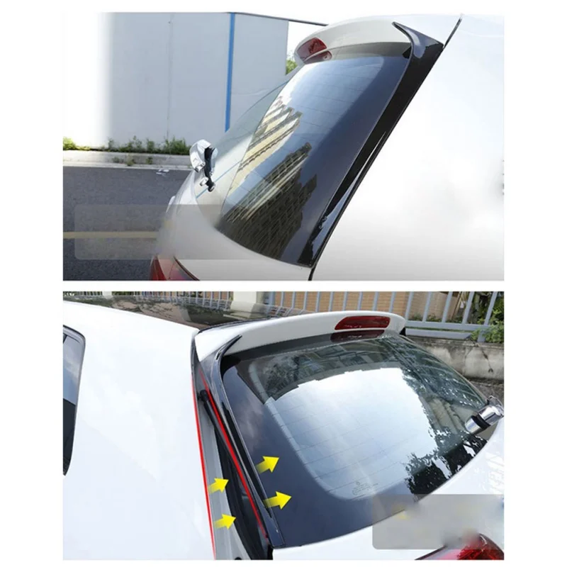 Новые Carmonsons для Volkswagen Golf 7 задние крыла боковые Стикеры для спойлера Накладка аксессуары Автомобильный Стайлинг