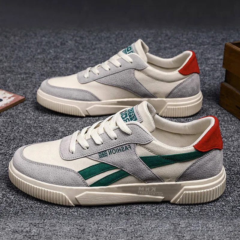 

Мужская Спортивная обувь Board Shoes, Новинка осени 2021, мужская обувь, модная мужская повседневная спортивная обувь, мужская парусиновая обувь, д...