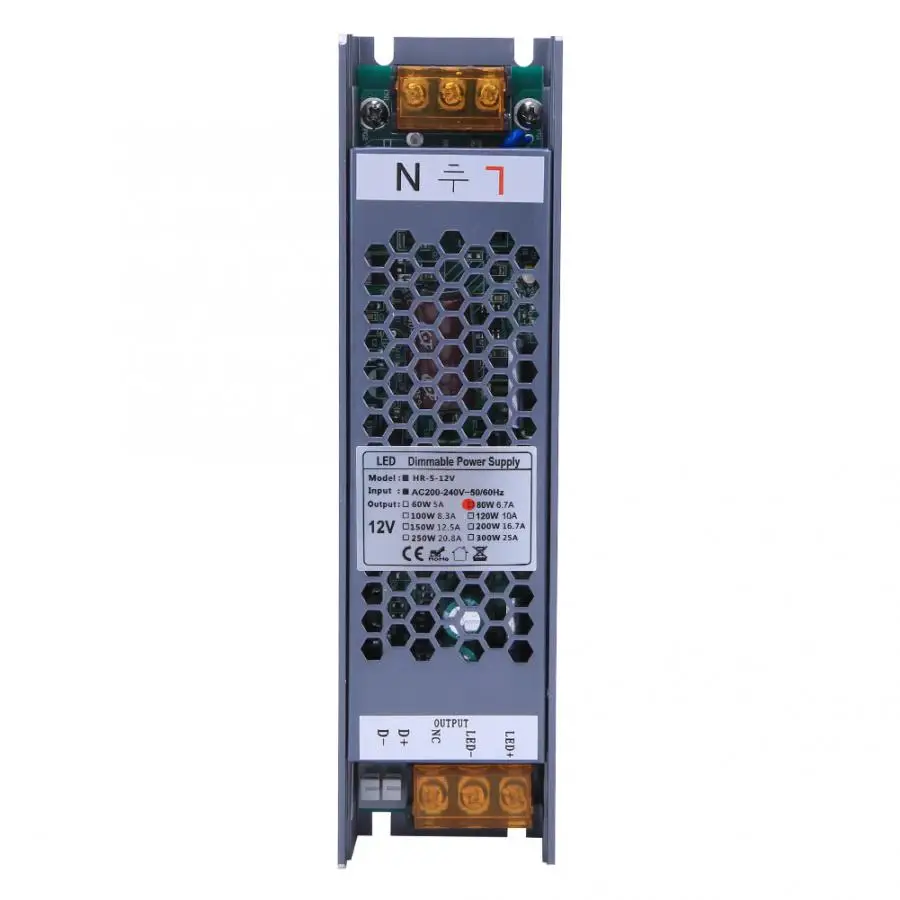 80W Dimming Power Supply High Efficiency Support SCR 0-10V PWM DALI 4 Control Methods Switching | Обустройство дома