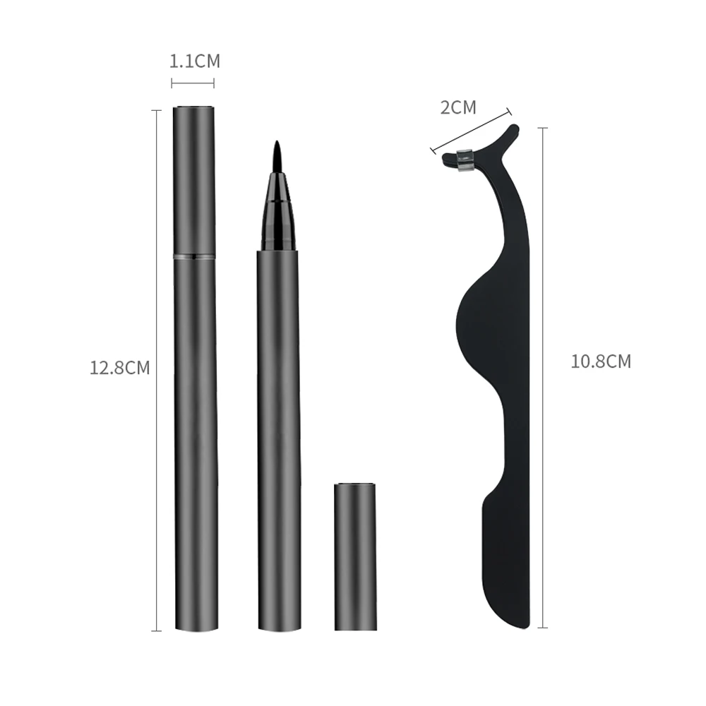 Новинка самоклеящаяся подводка для глаз набор ресниц водоСТОЙКАЯ и не Цветущая