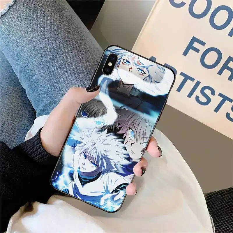 

Anime Hunter X Hunter Phone Case for iPhone 11 12 pro XS MAX 8 7 6 6S Plus X 5S SE 2020 XR mini