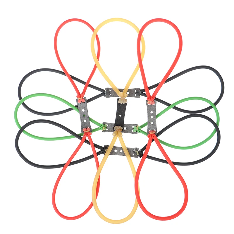 

Powerful Slingshot Rubber Band Tubing Catapult Outdoor Hunting Latex Game Tool