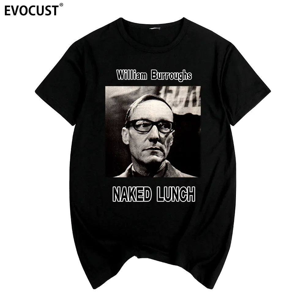 Футболка William S.Burroughs Junkie Хлопковая мужская футболка новая женская модная унисекс