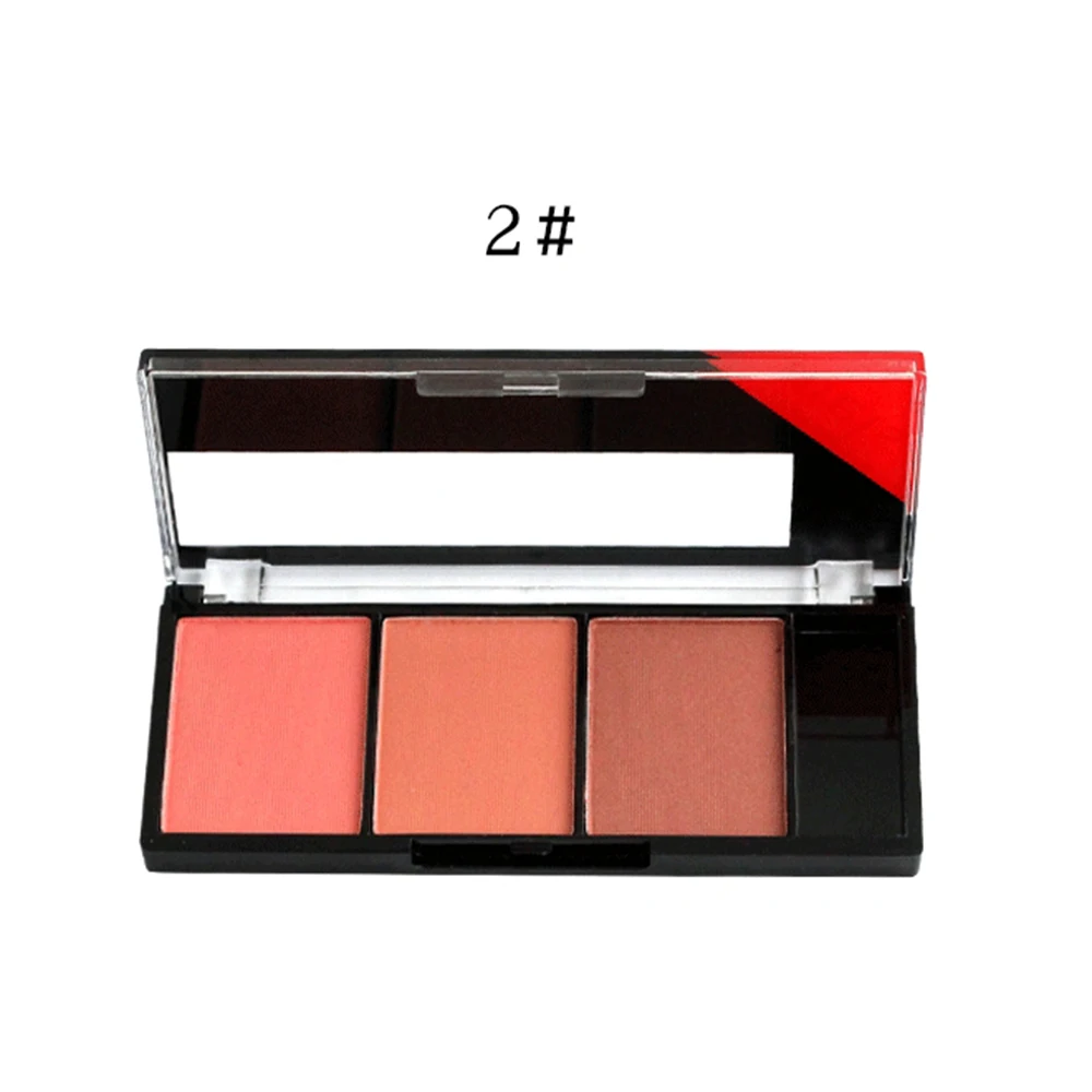 Manooby 2019 три цвета легко носить макияж натуральная пудра румяна для женщин