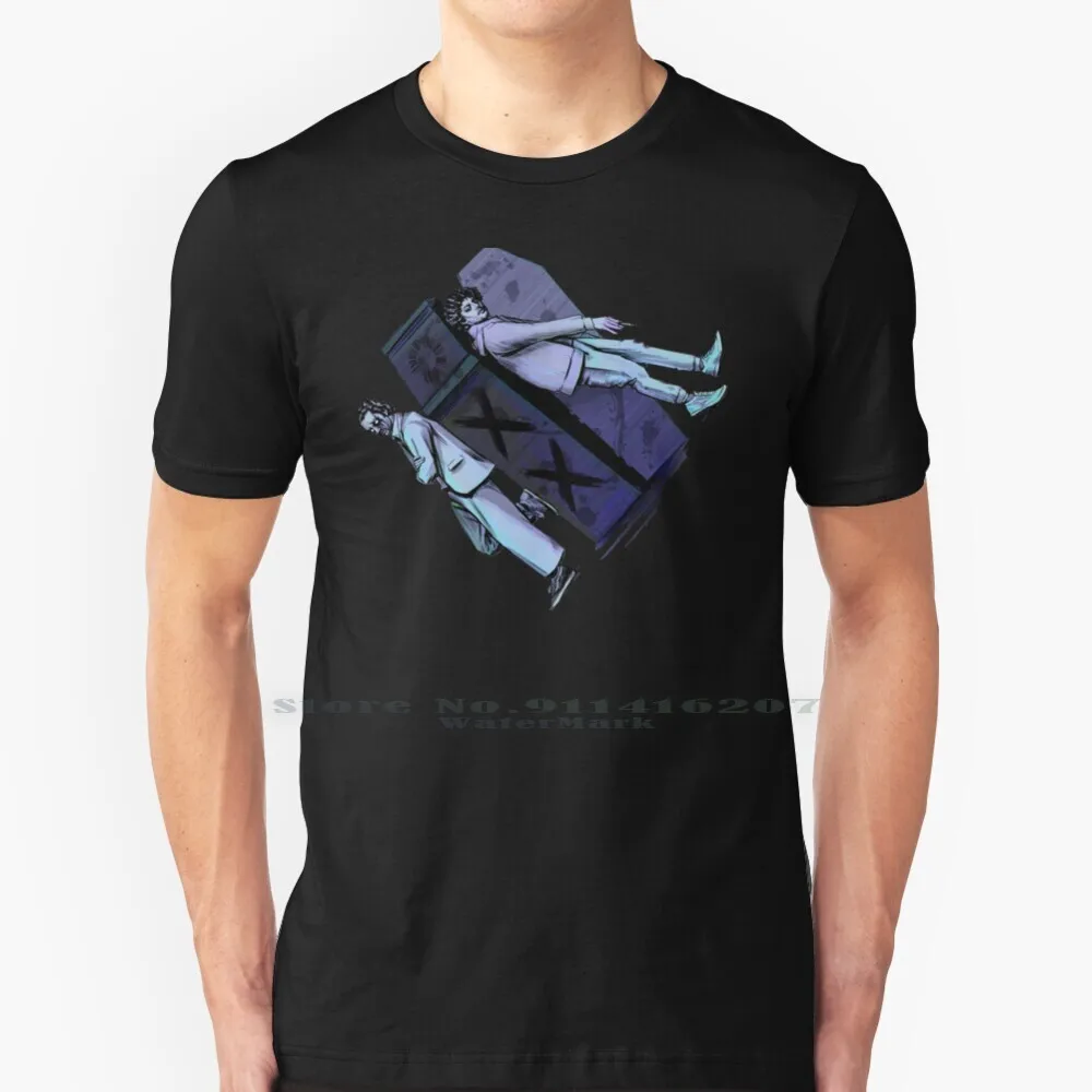 

Футболка хлопковая с надписью «Death Of An Оптимист», 6XL
