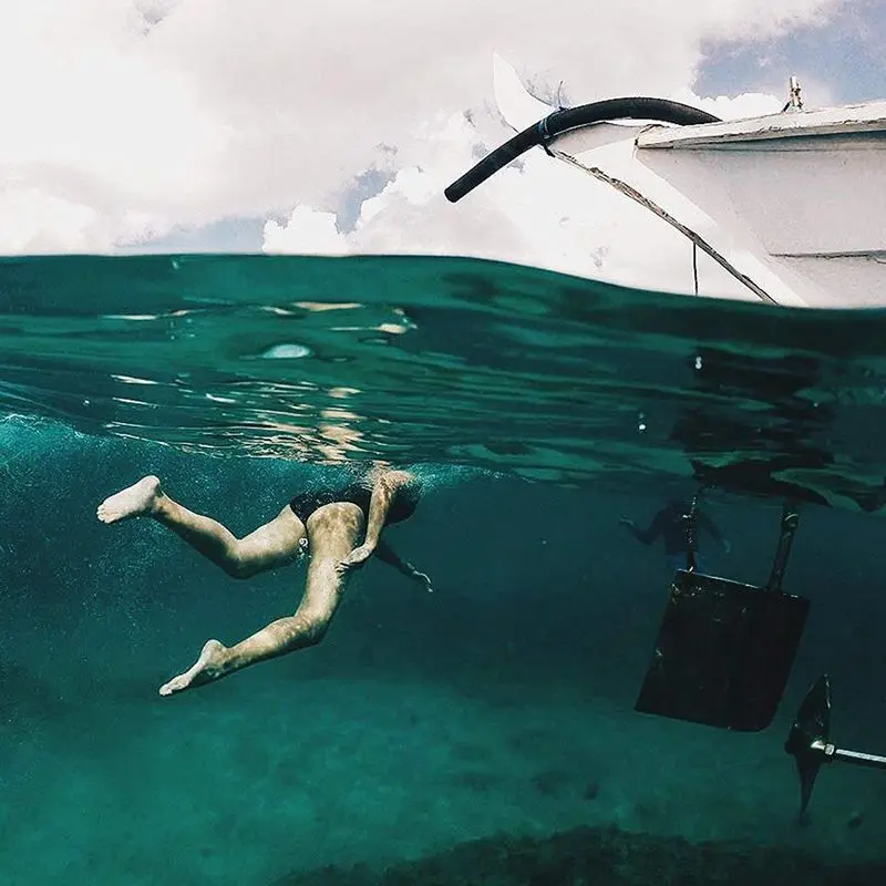 Модернизированная версия 5 0 стабилизатор лоток купол порт для GoPro Hero 5/6/HERO Черная