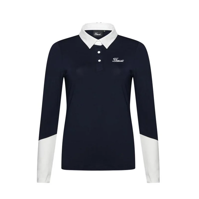 

Women's Golf T-shirt Long Sleeve Quick Drying Moisture Absorption Breathable Sweat Wicking Golf Wear Ladies Clothing Clothes