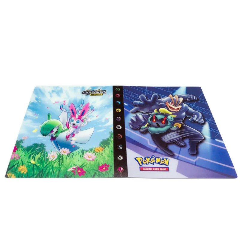 Only Album-D Takara Tomy Pokemon Cards 240 шт. держатель Альбом игрушки для детей Коллекция альбом книга для Pokemon Go детская игрушка - Цвет: Only Album-D