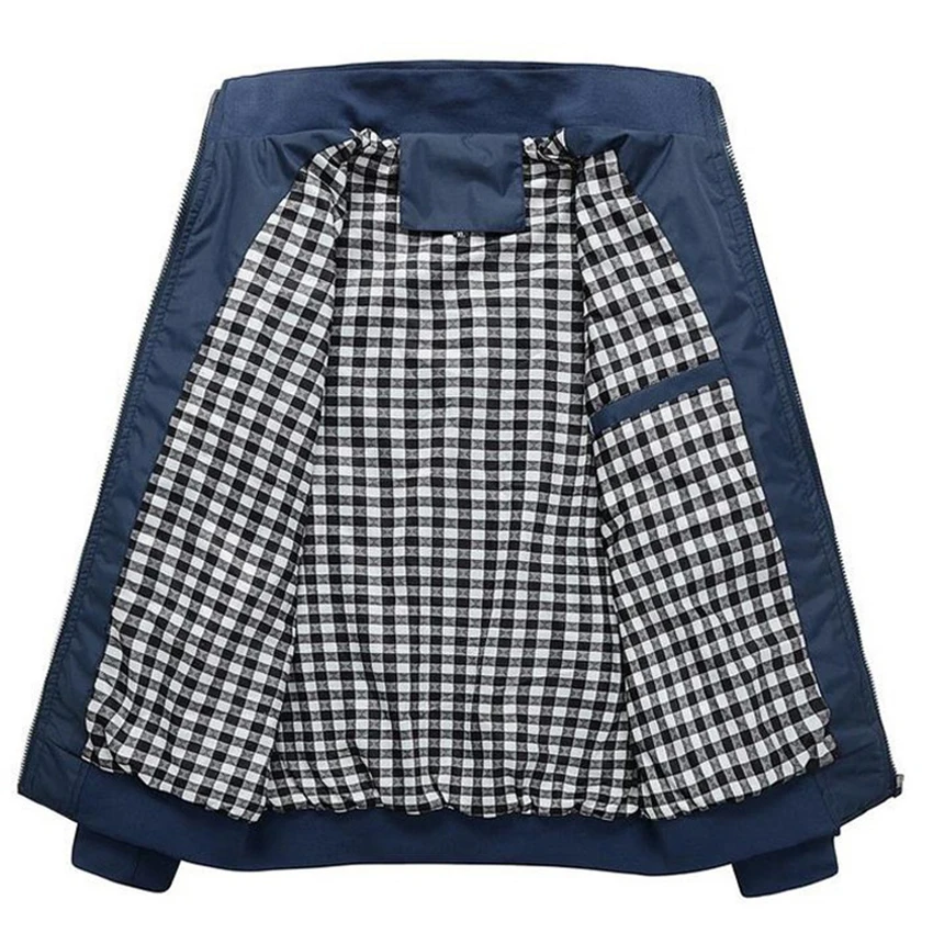 Куртка мужская демисезонная с воротником-стойкой батальных размеров 5XL | Мужская