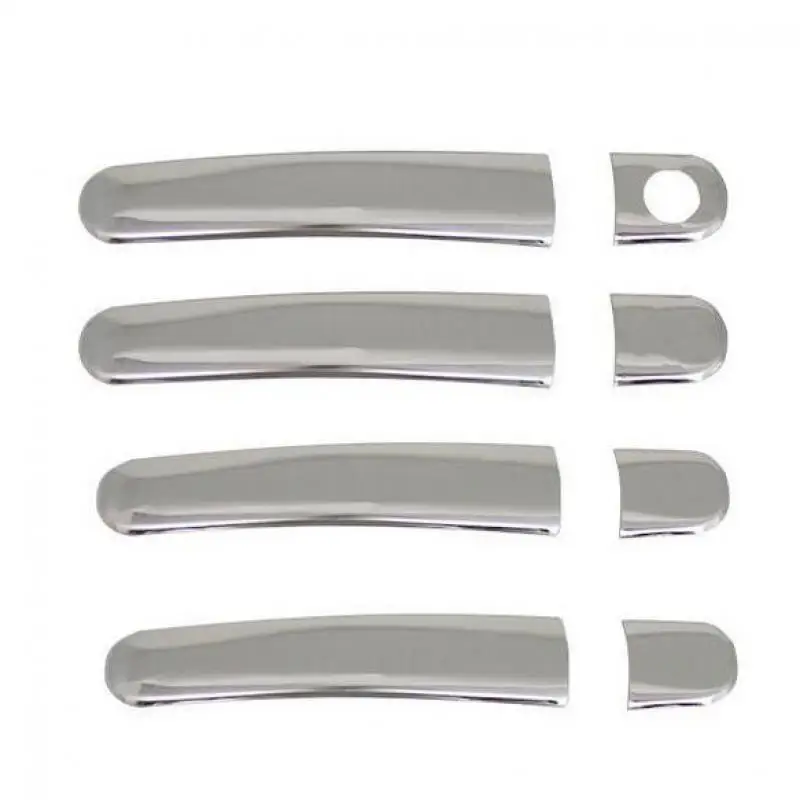 

For Skoda YETI Luxurious Chrome Door Handle Covers Trim of 4 Door 2009-2016 ABS Plastic Accessories Stickers Car Styling
