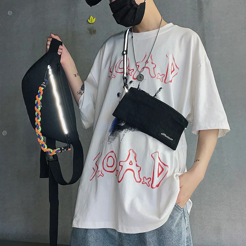 Съемная Светоотражающая нагрудная сумка забавные дорожные сумочки для мужчин и