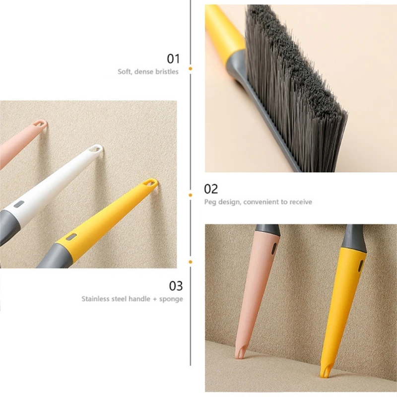 Щетка для удаления пыли в скандинавском стиле с длинной ручкой
