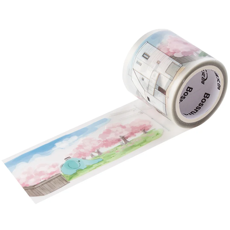 

Cultural Creation Journal Collage Tool Paper Masking Tape Pet Cherry Lane Animation Sticker