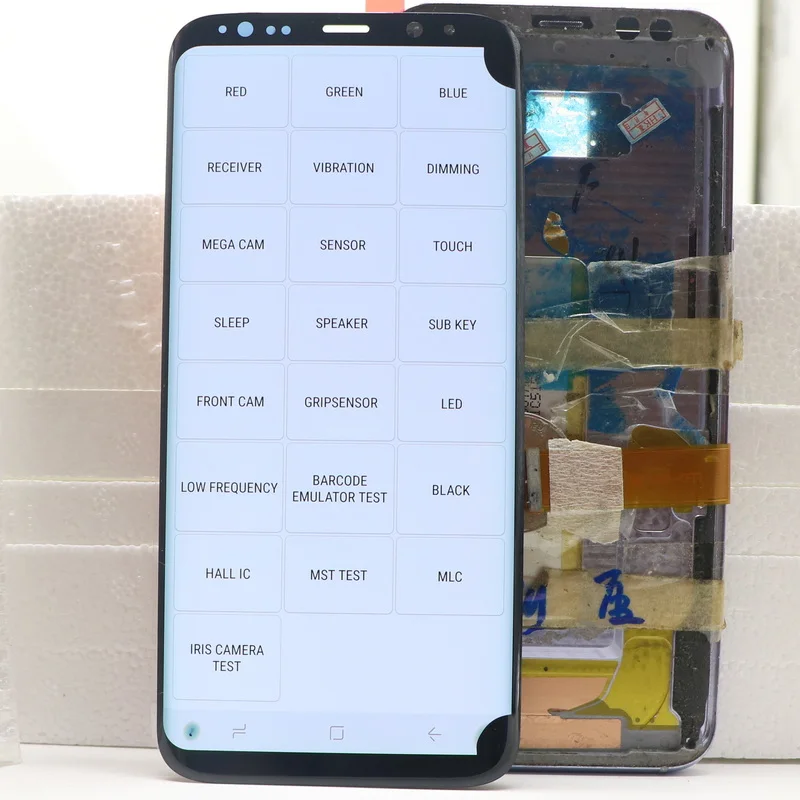 Оригинальный ЖК-экран S8 + для Samsung Galaxy Plus ЖК-дисплей G955 G955U Super Amoled экран дигитайзер