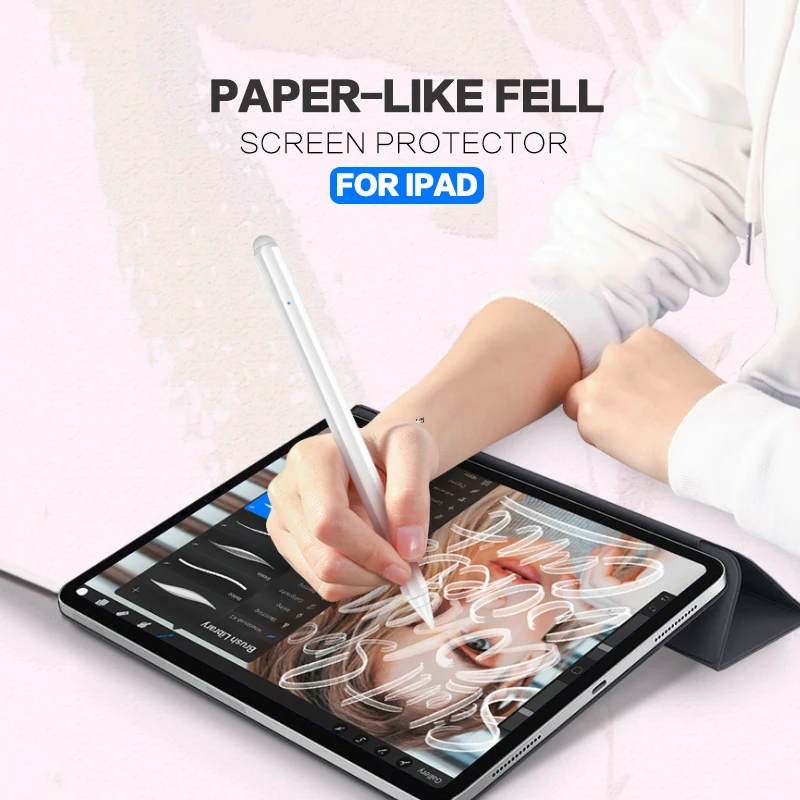 

Paper Like Screen Protector For iPad Pro 11 10.5 12.9 9.7 Drawing Matte Film For iPad 2018 2017 9.7 2019 10.2 Air 1 2 3 mini 4 5