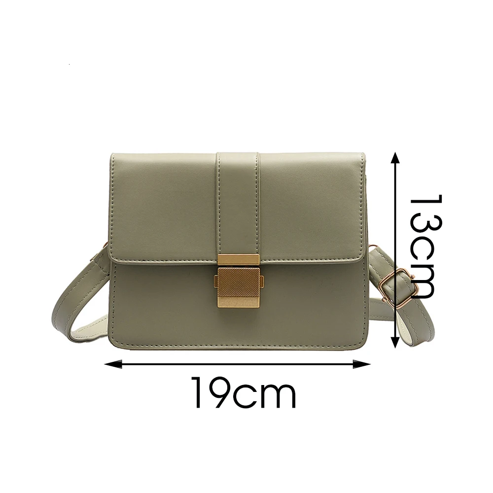 

Fashion Women Messenger Bag Small Flap Top-Hand Bags Casual Ladies Office Crossbody Bags Solid Color Design Shoulder Bags