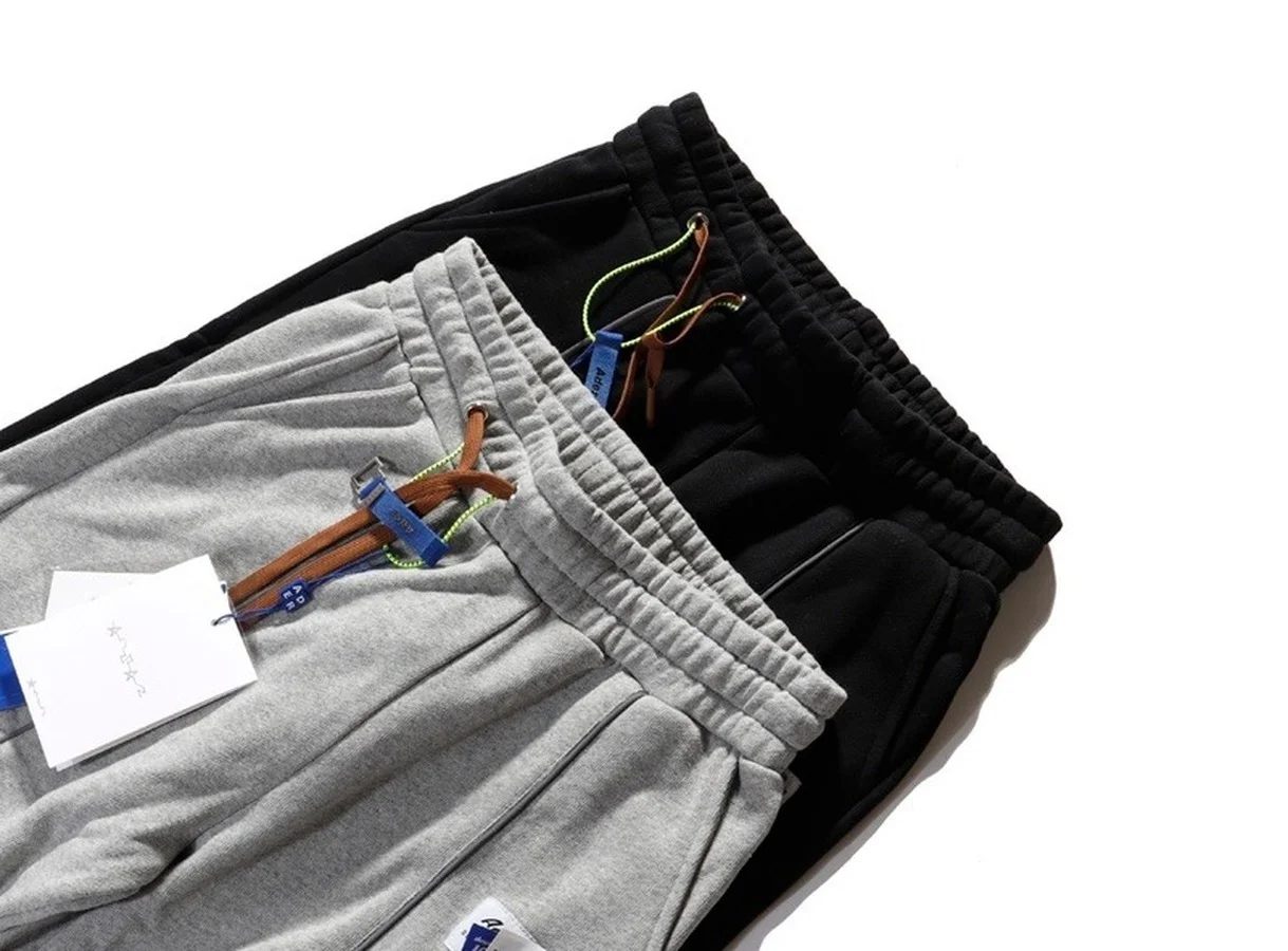

2021ss Korea Style ADER ERROR Pants Men Women Best Quality Reflective Side Strip Adererror ADER Embroidered Sweatpants Trouser