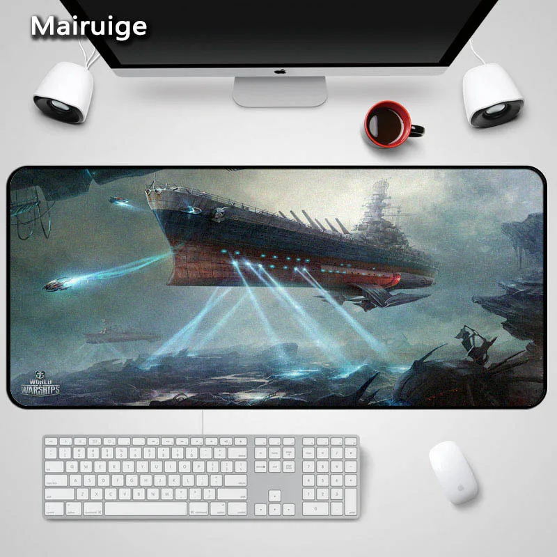 Hot Sale World of Warship Yamato Large Size 400x800cm Mousepad Mouse Pad Gaming Mousemat Anti-skid Rubber Game | Компьютеры и офис