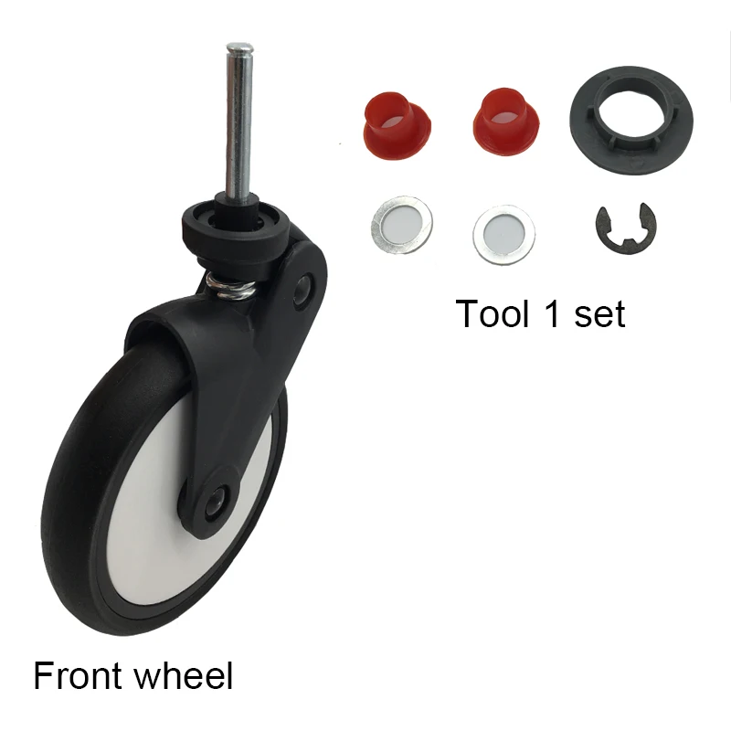 Front wheel Новинка 1:1, аксессуары для детских колясок, переднее и заднее колесо, подходит Babyzenes yoyo Yoya YuYu vovo aiqi kidd, детская коляска - Цвет: Front wheel