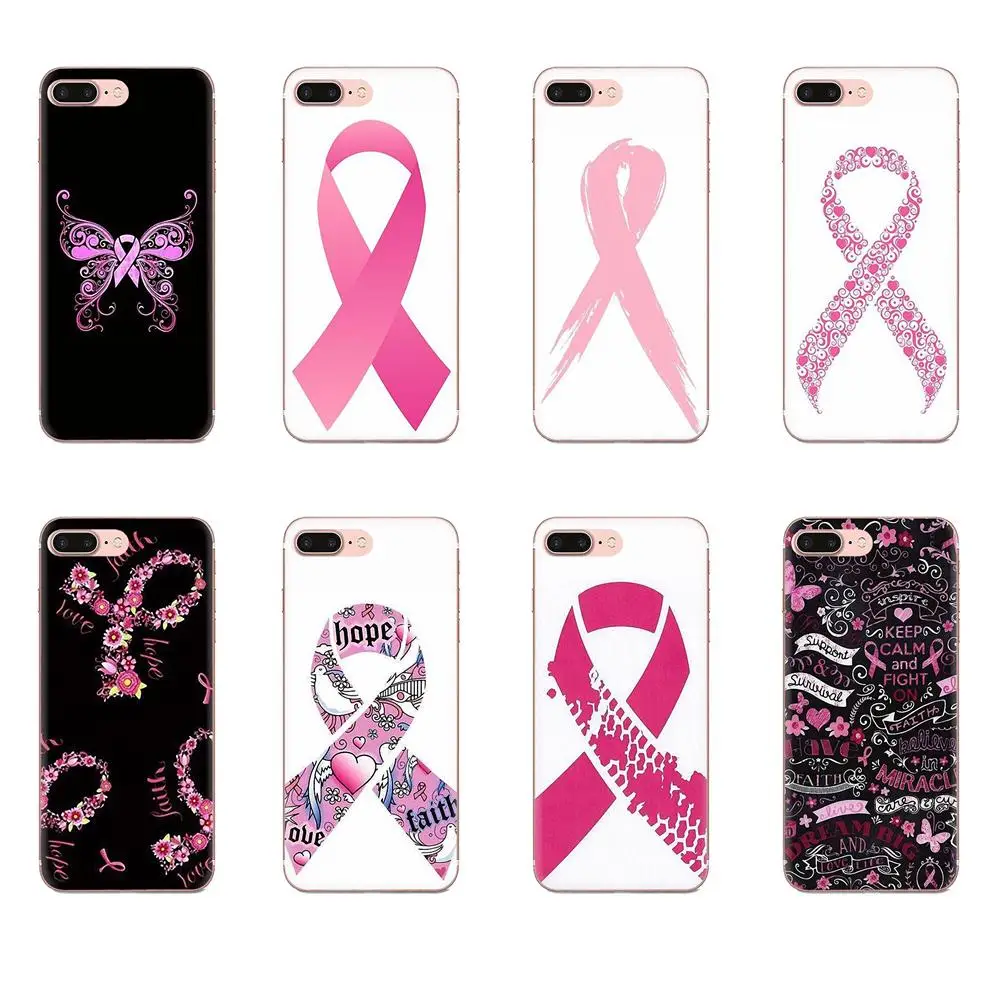 Чехол из ТПУ для девочки с раком груди розовая лента Galaxy Grand A3 A5 A7 A8 A9 A9S On5 On7 Plus Pro Star