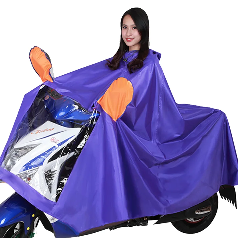 

Plastic Scooter Raincoat Women Cycling Ladies Hooded Raincoat Stylish Reusable Poncho Impermeable Rain Poncho Rain Jacket Women