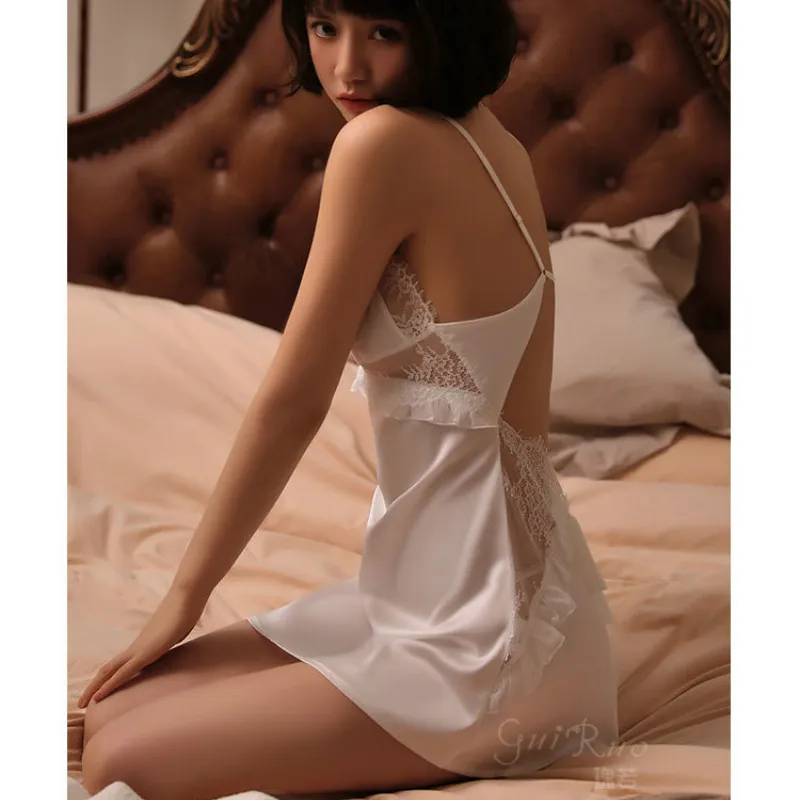 

Nightdresses Kant Nightdresses Winter sleeping dresses Women Sexy Lingerie Nightdresses Babydoll Nightdresses Satines Homewear