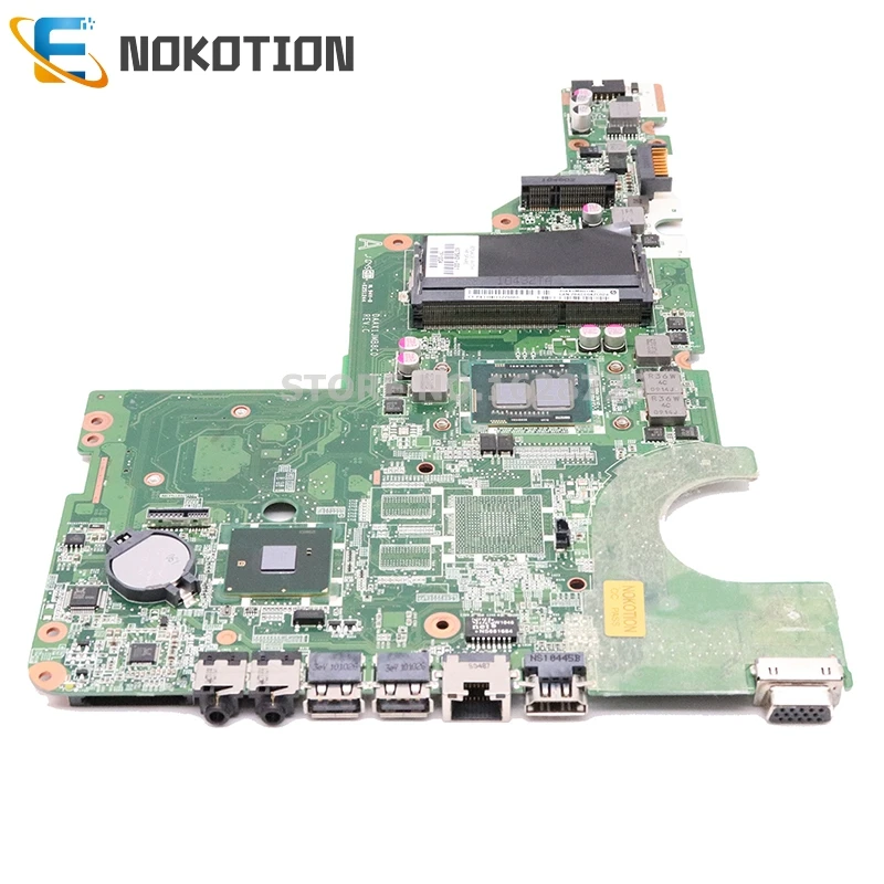 NOKOTION 637583-001 DAAX1JMB8C0 основная плата для hp Pavilion G62 G42 материнская плата для ноутбука I3-370M процессор DDR3 полный тест