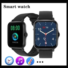 Y20 Smart Watch Men Rotate Button IP67 Smartwatch 1.7 Inch HD DIY Screen Sports Women Smartwatch 24H Heart Rate for apple huawei