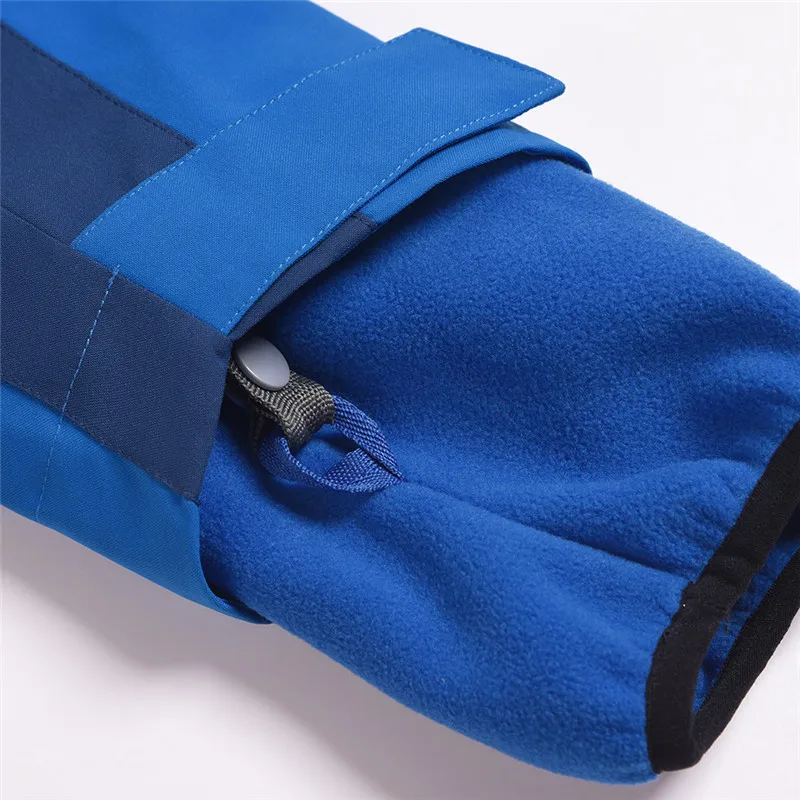 3 в 1 Мужская и женская куртка для сноуборда теплая зимняя флисовая Толстая