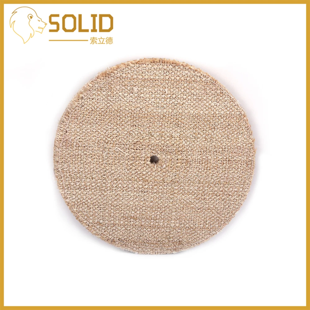 Полировочное колесо Sisal металлическое из нержавеющей стали для металла и