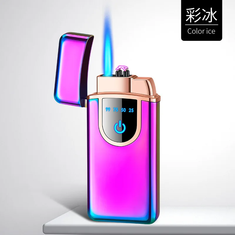 Газовая зажигалка с двойной дугой газоэлектрическая интегрированная