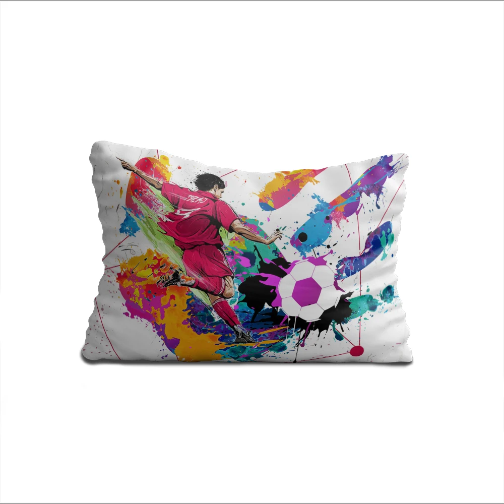 

2/3 Piece Sports Bedding Single Double Soccer Printing Custom Duvet Cover Set Sport Boys Bedroom Decor Quilt Cover Pillowcase