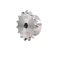 1pcs stainless steel 06b chain drive sprocket 25 30 tooth chain gear pitch 9 525mm industrial sprocket wheel